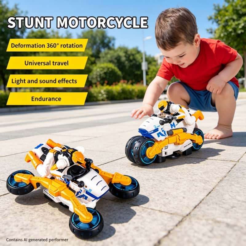 Kids' Toys - Moto électrique transformable pour enfants, jouet