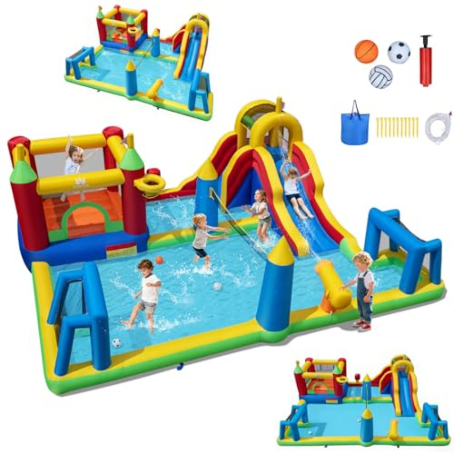 Basketball Hoop Kids Indoor - Parc aquatique gonflable pour enfants de