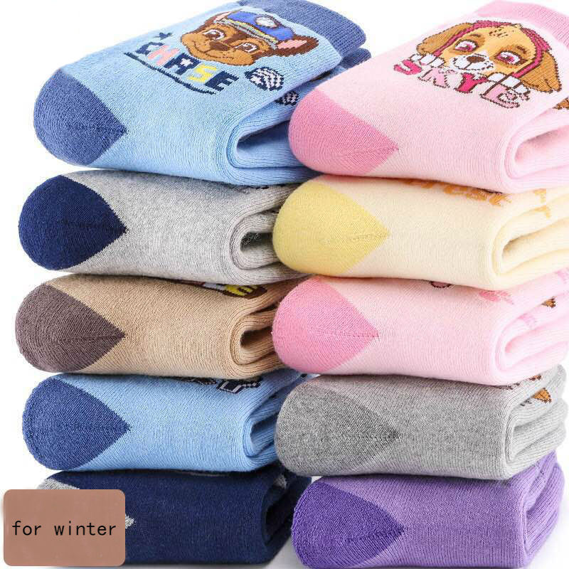 Kids Toys Quality - Chaussettes authentiques Paw Patrol pour enfants,