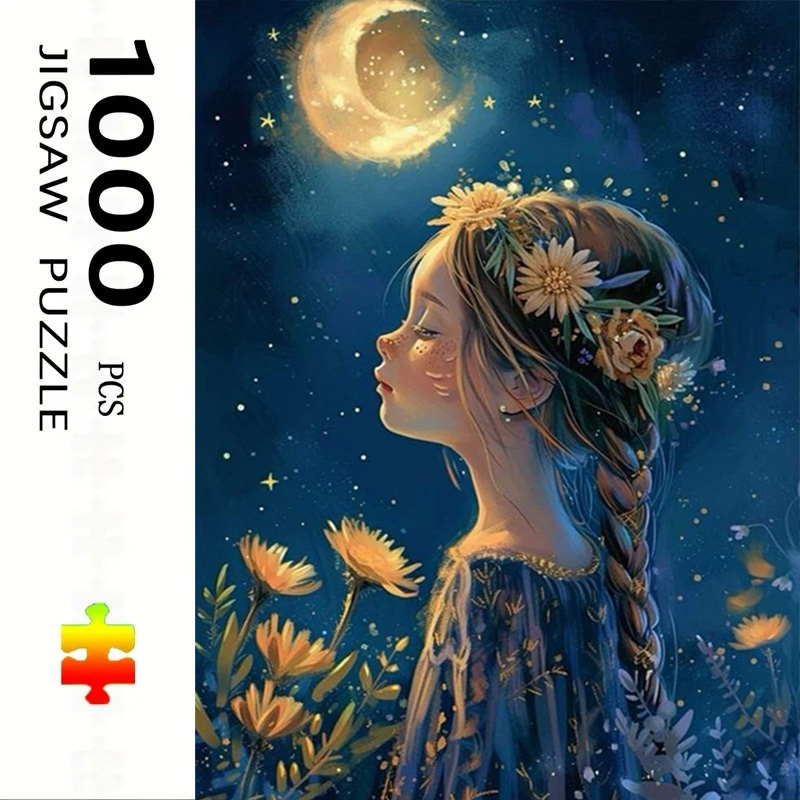 Kids Toys Under 500 - Puzzle de 500/1000 pièces pour fille,