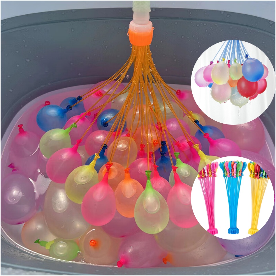 Water Balloon Set - Ballons à eau auto-remplissants rapides, bombes