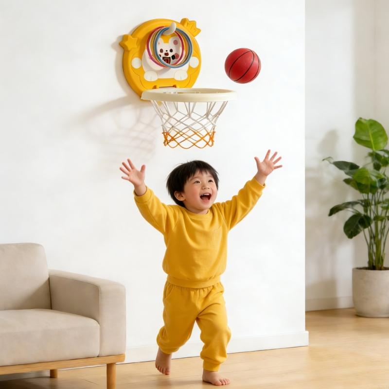 Basketball Hoop Kids Indoor - Cerceau basket-ball pour enfants à hauteur
