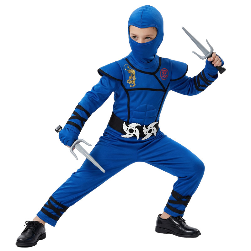 Costume de Ninja noir et bleu  - Kids Toys Japan avis et prix