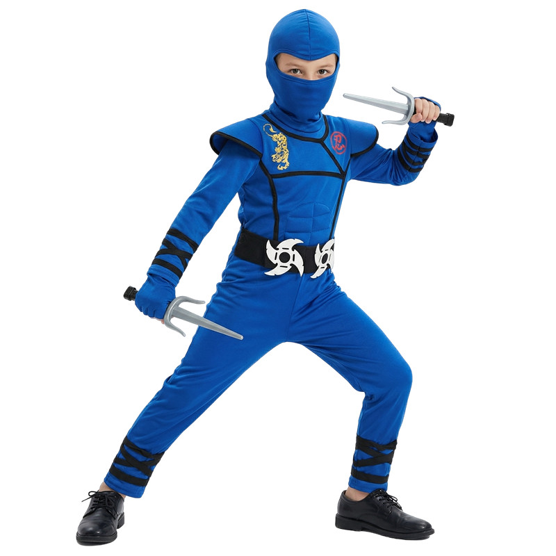 Costume de Ninja noir et bleu  - Kids Toys Japan avis et prix