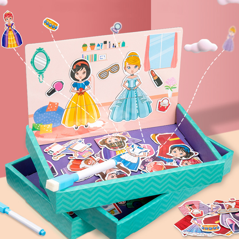 Puzzle animalier multifonction - Magnetic Drawing Board avis et prix