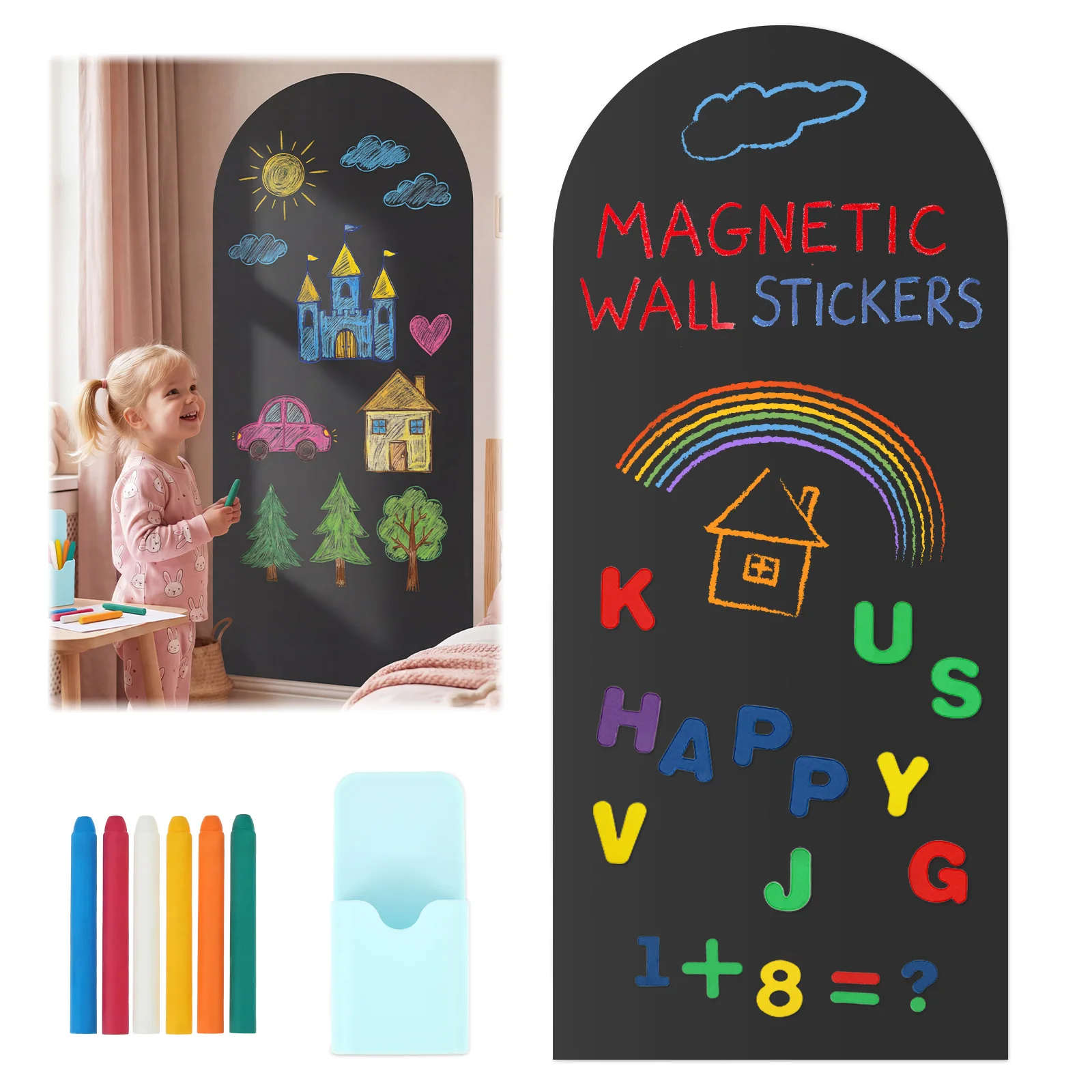 Autocollant mural magnétique e - Magnetic Drawing Board avis et prix