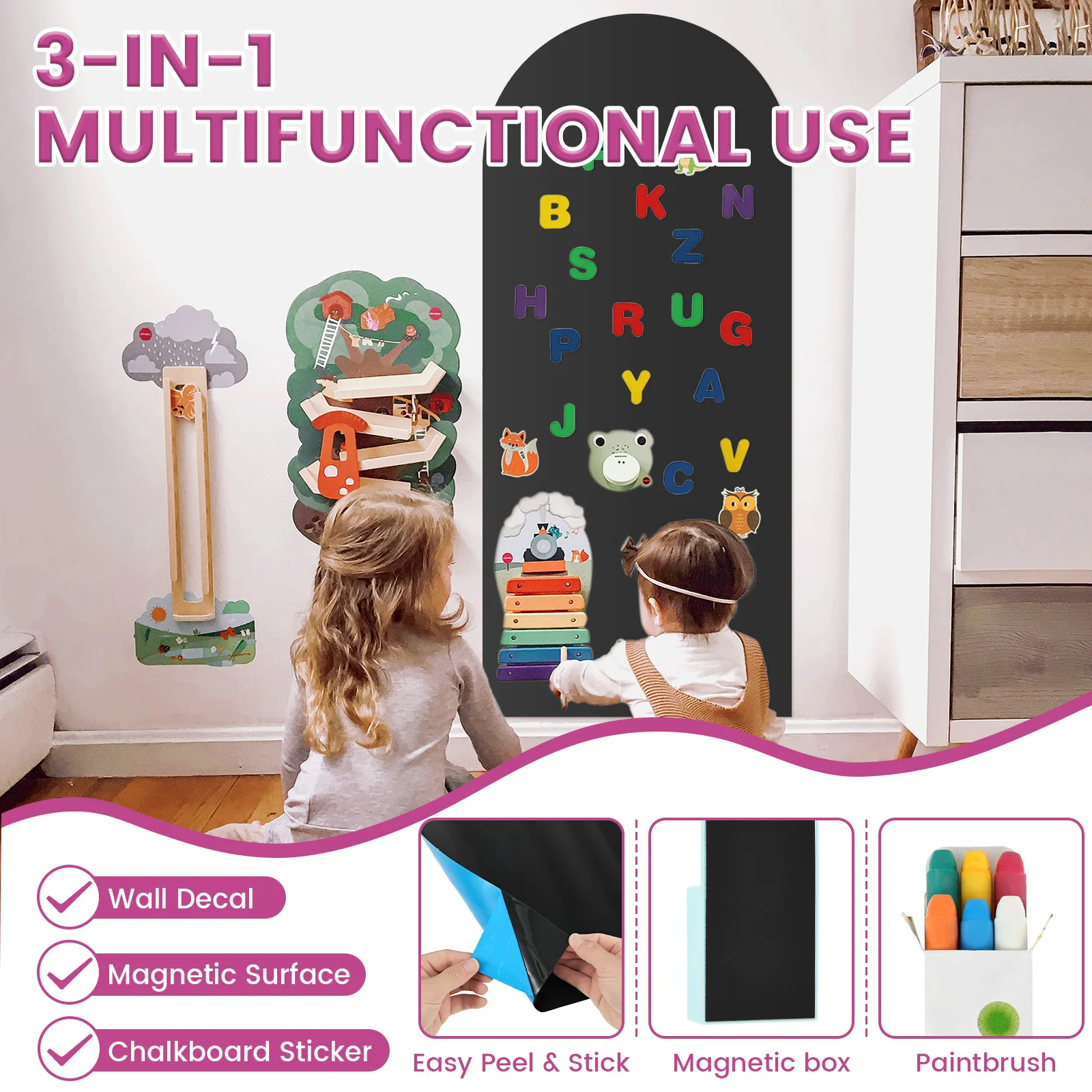 Autocollant mural magnétique e - Magnetic Drawing Board avis et prix