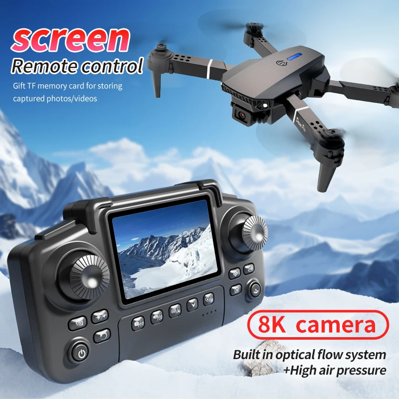 Drone professionnel E88 PRO av - Kids Toys Drone avis et prix