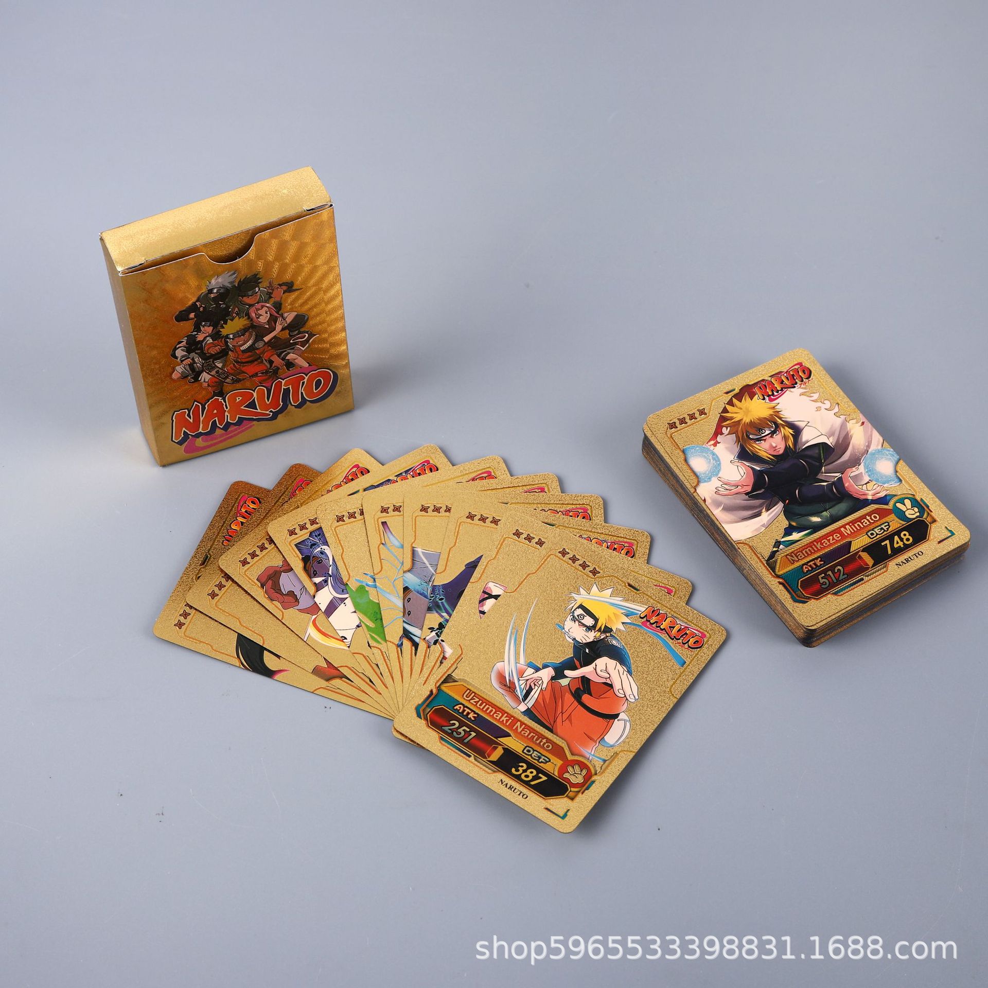 55 cartes Naruto série anglais - Kids Toys Japan avis et prix