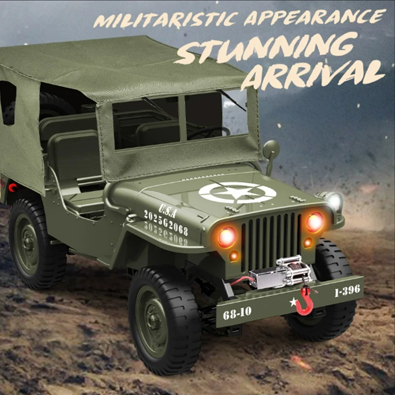 Voiture RC JJRC 1:10 C8815 WIL - Kids Toys Jeep avis et prix