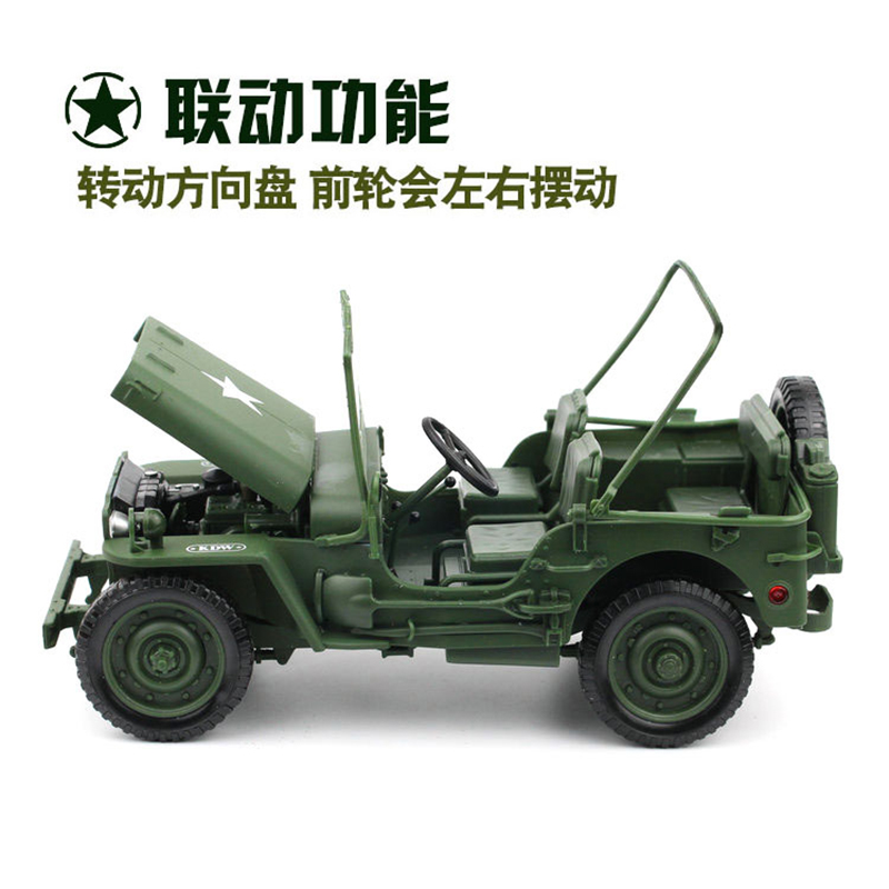Modèle militaire tactique 1:18 - Kids Toys Jeep avis et prix