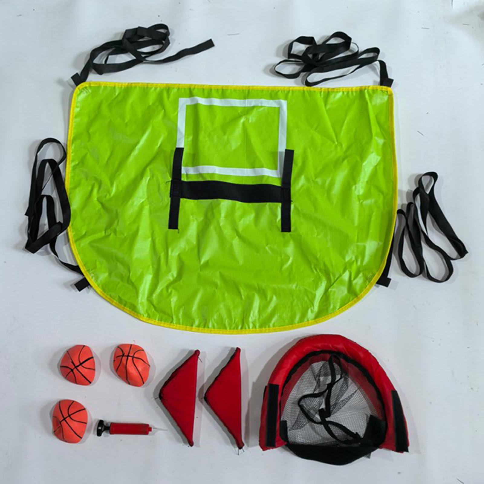 Cerceau de trampoline avec pom - Basketball Hoop Kids Indoor avis et prix