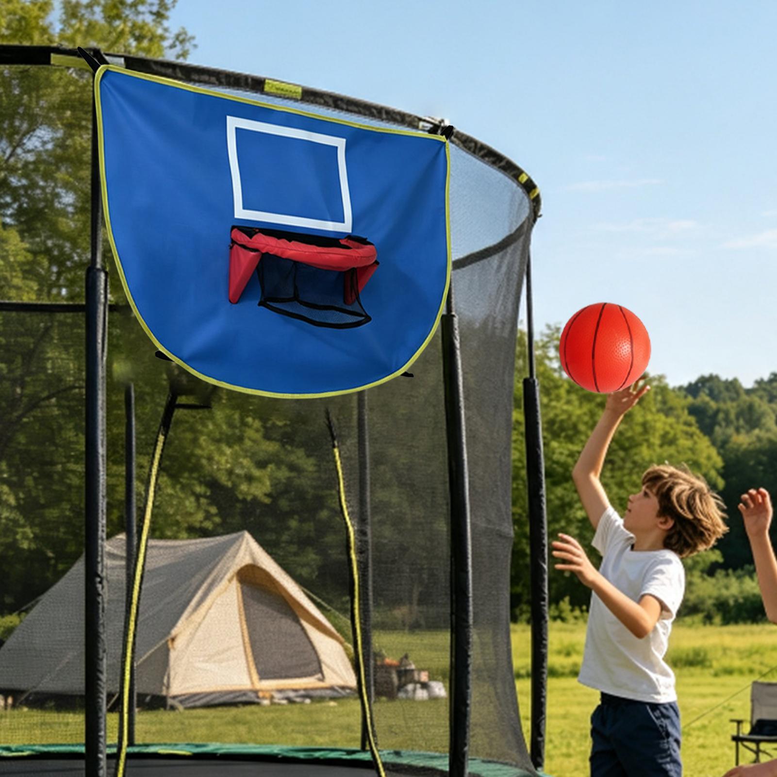 Cerceau de trampoline avec pom - Basketball Hoop Kids Indoor avis et prix