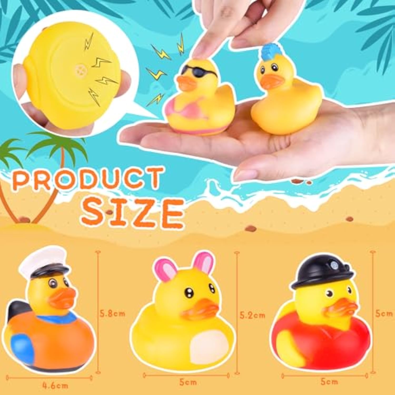 Canards en caoutchouc en vrac, - Kids Toys Jeep avis et prix