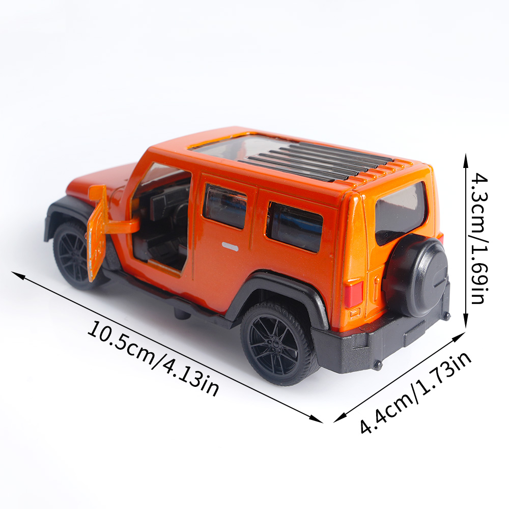 Modèle de Jeep Wrangler orange - Kids Toys Jeep avis et prix