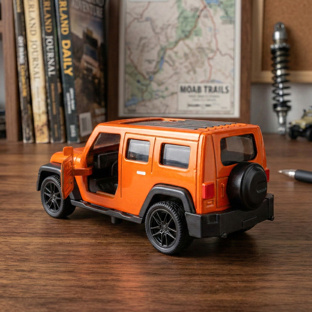 Modèle de Jeep Wrangler orange - Kids Toys Jeep avis et prix