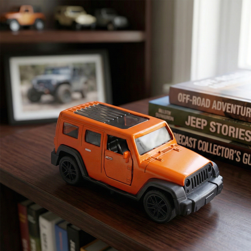 Modèle de Jeep Wrangler orange - Kids Toys Jeep avis et prix