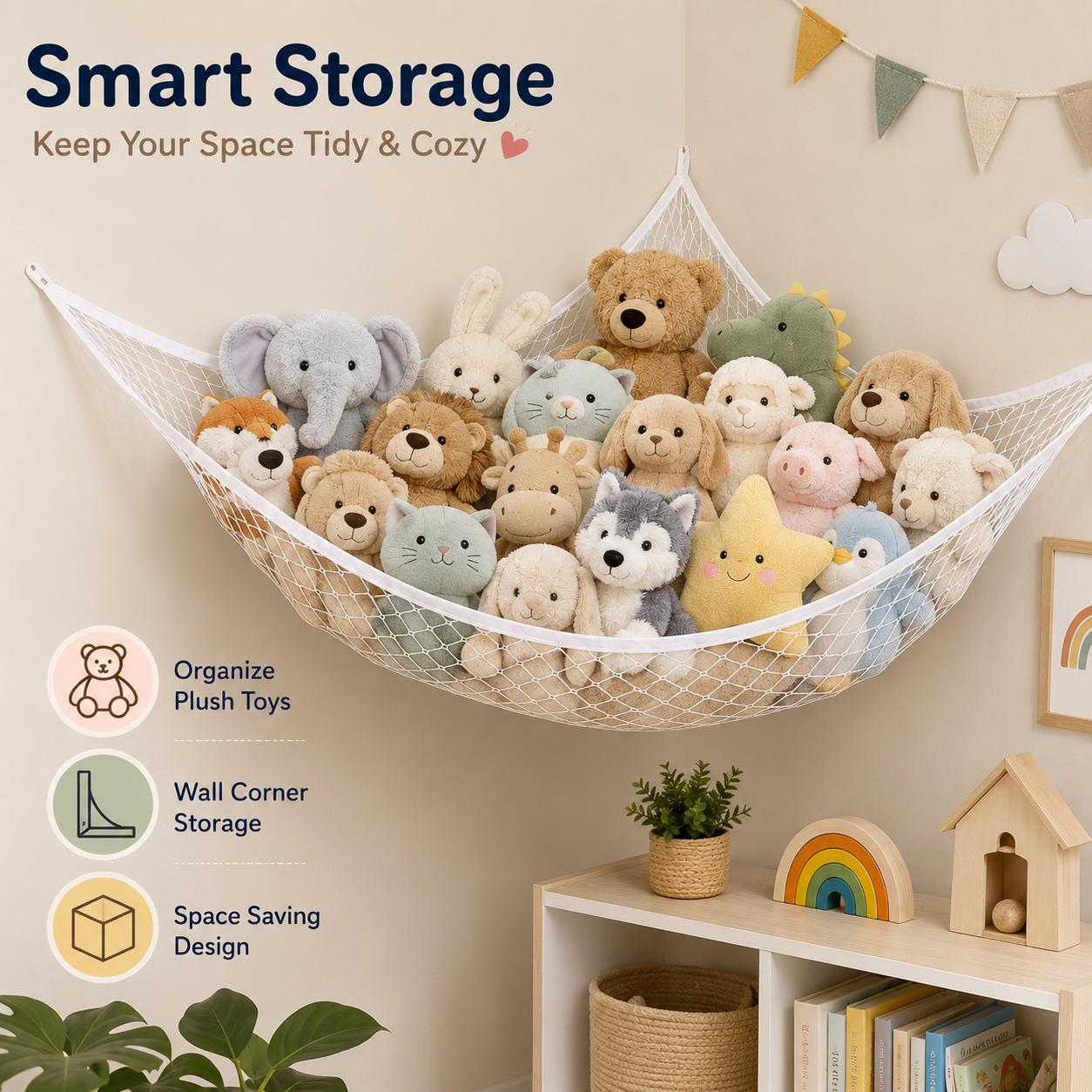 Hamac de rangement en filet po - Kids' Toys avis et prix