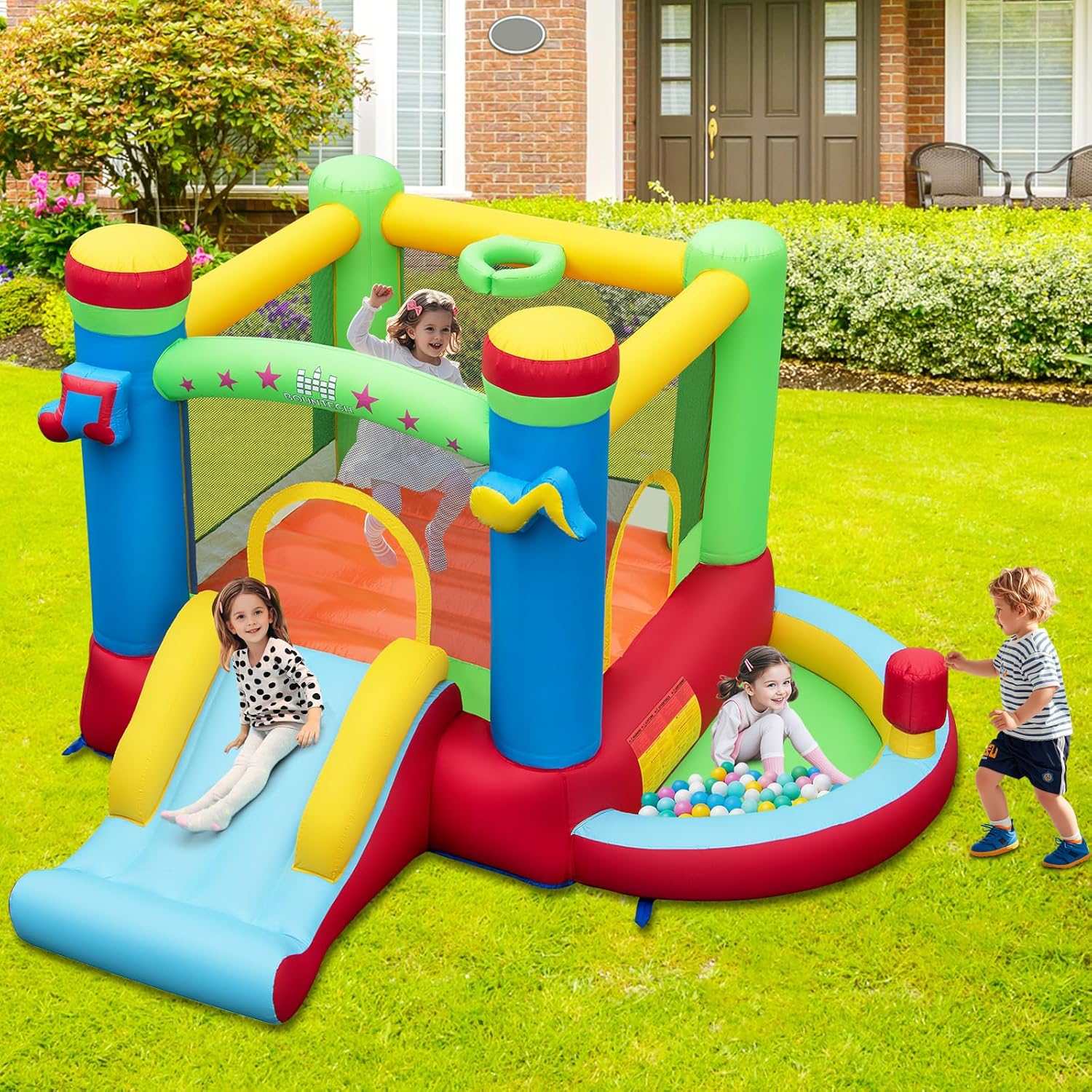 Château gonflable avec piscine - Basketball Hoop Kids Indoor avis et prix