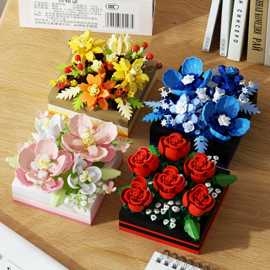 Blocs de construction de fleur - Kids Toys Under 500 avis et prix
