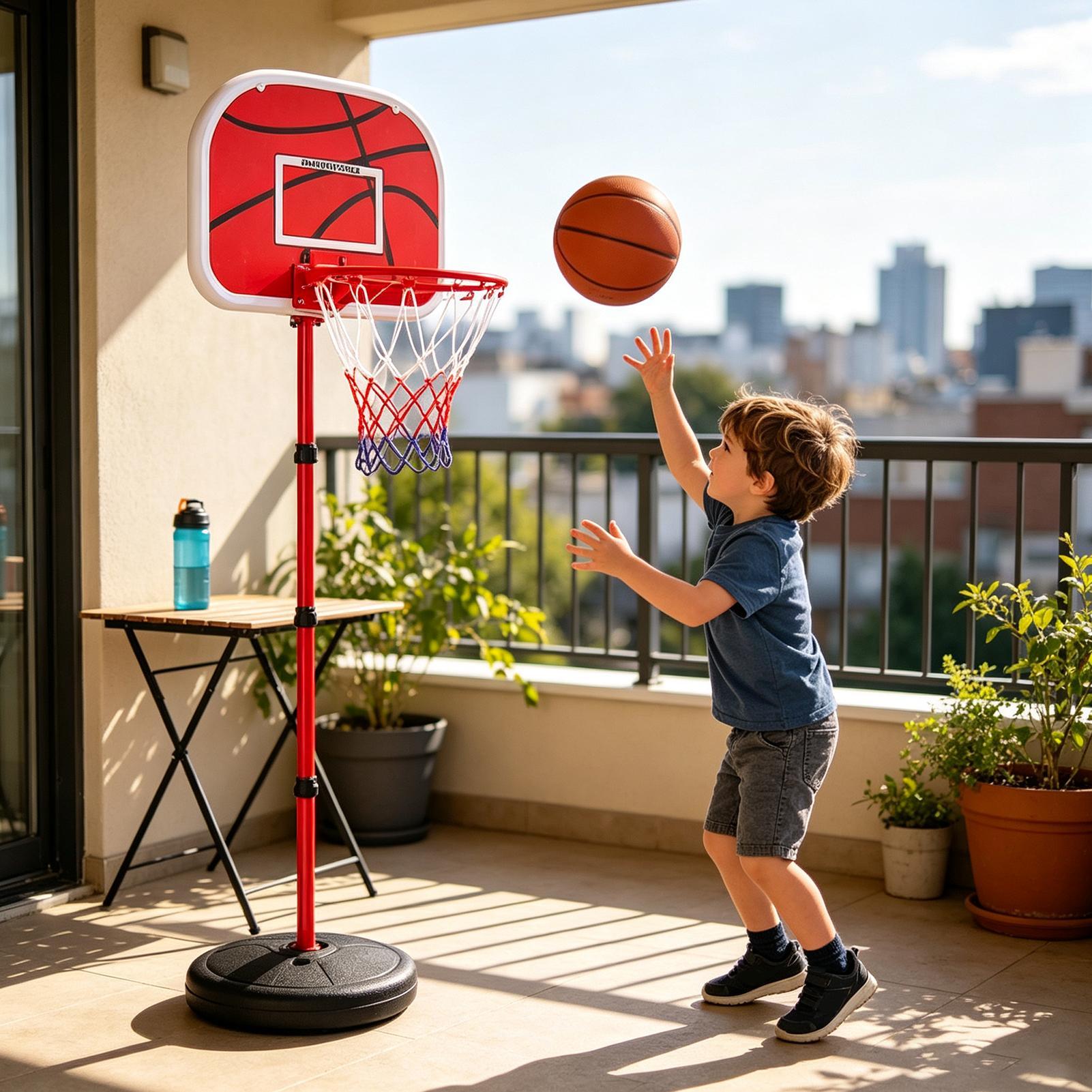 Panier de basket-ball et suppo - Basketball Hoop Kids Indoor avis et prix