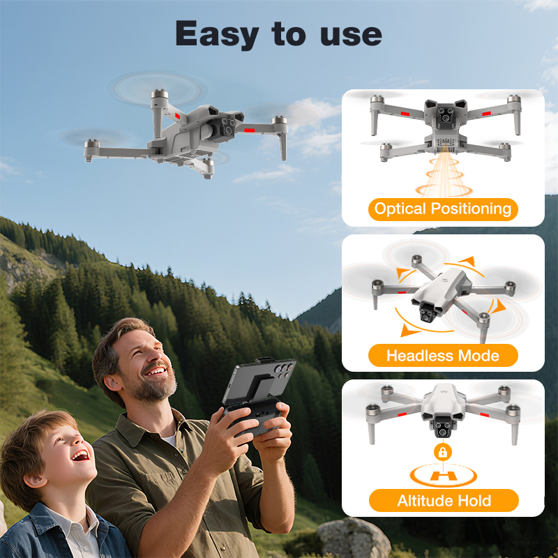 NOUVEAU Drone L017 Pro Brushle - Kids Toys Drone avis et prix