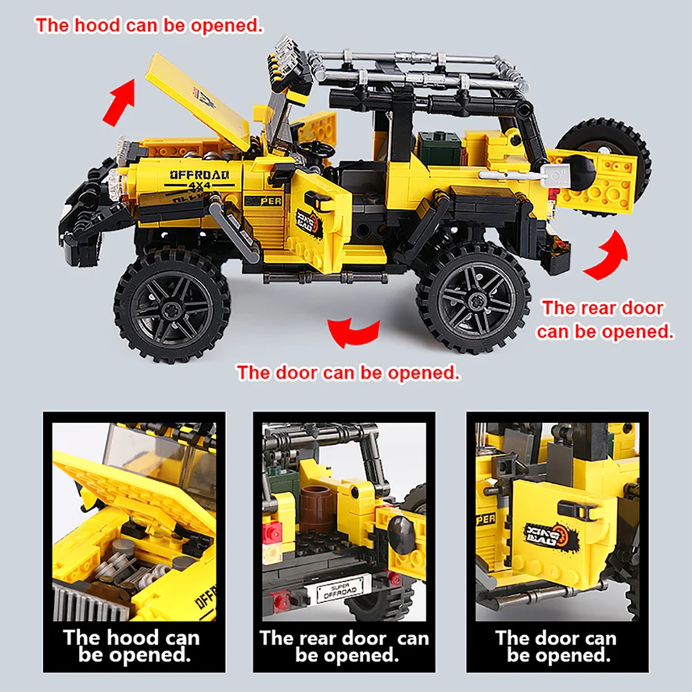 Bricolage voiture camion bloc  - Kids Toys Jeep avis et prix