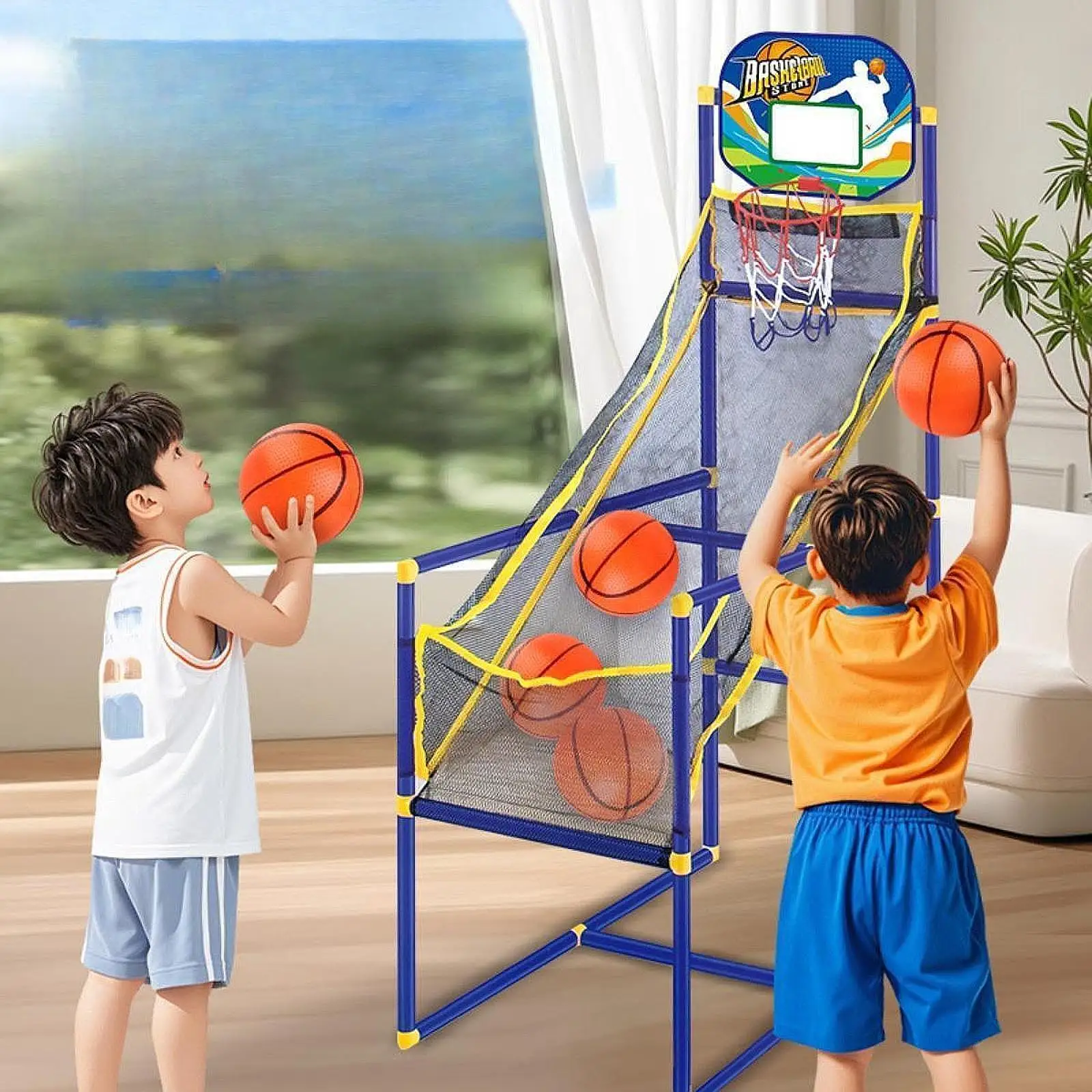Machine de tir de basket-ball  - Basketball Hoop Kids Indoor avis et prix